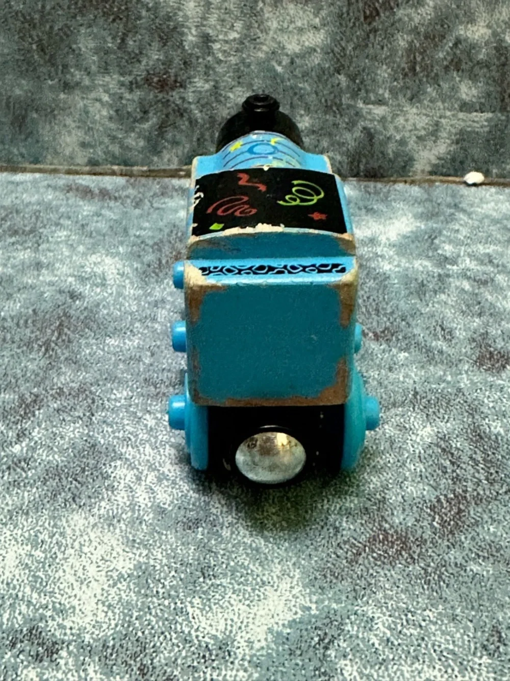 Thomas & Friends  THOMAS BIRTHDAY Blue Number 1 Party Train Wooden Toy